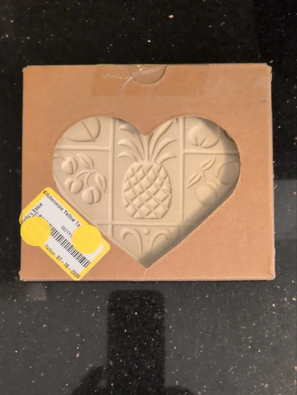 The Pampered Chef Heart Cookie Mold